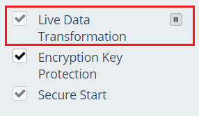 Enable Live Data Transformation