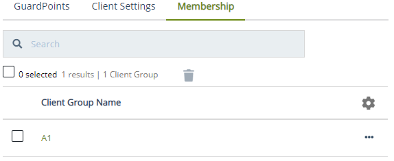 Client Membership