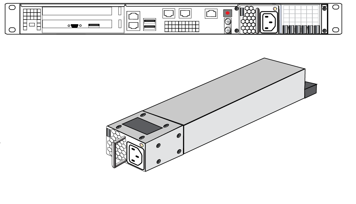 power supply removed