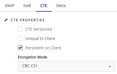 CTE Key Properties