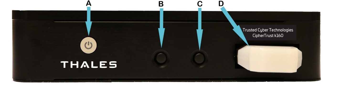 k160 front panel