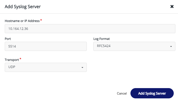 Splunk CM Admin Settings