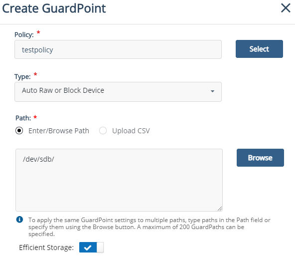 GuardPoint Path