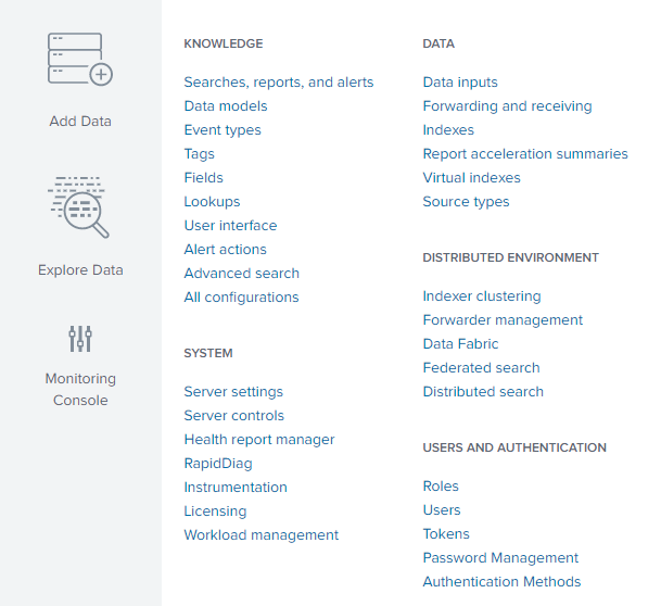 Splunk Data Input