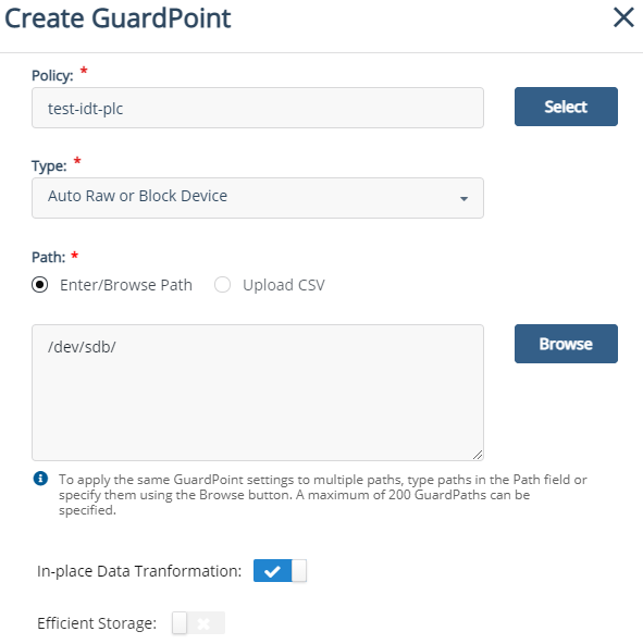 GuardPoint Path