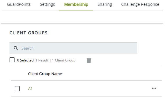 Client Membership