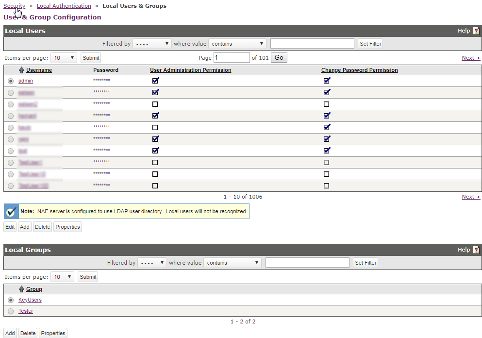 Local Users and Groups