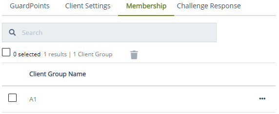 Client Membership