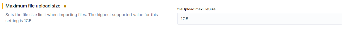 ELK maximum file size