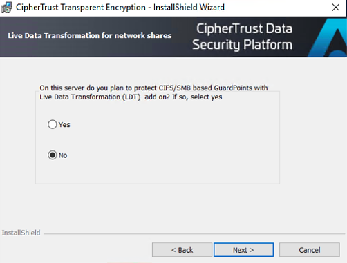 Disable LDT for CIFS