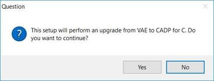 Prompt for Upgrade from VAE to CADP for C