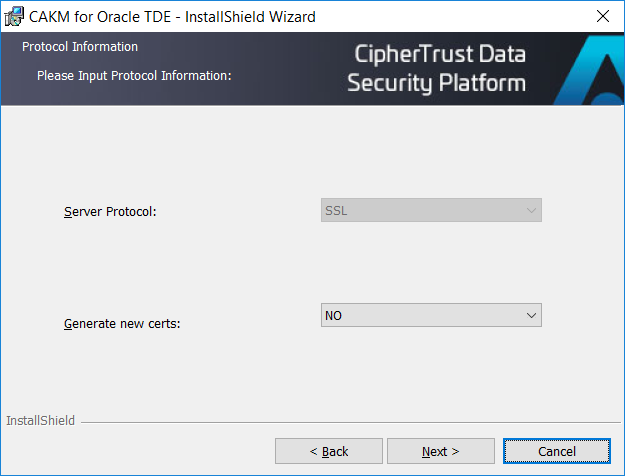 Generate new certificates