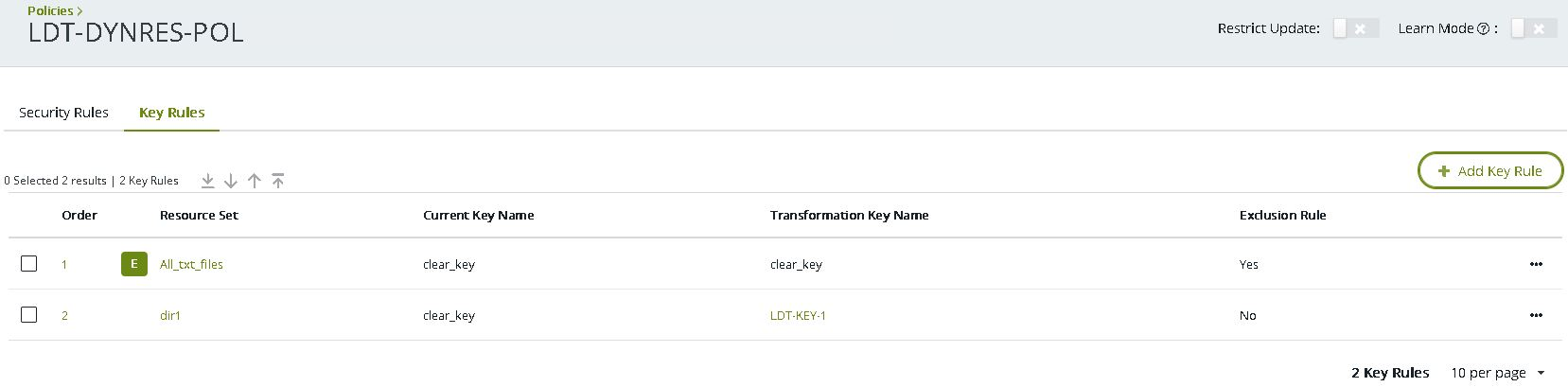 Dynamic Resource Set Example 3