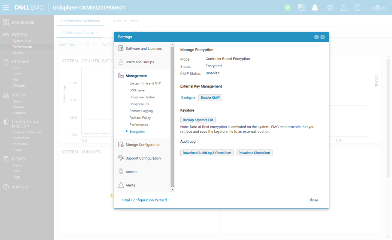 Configure KMIP
