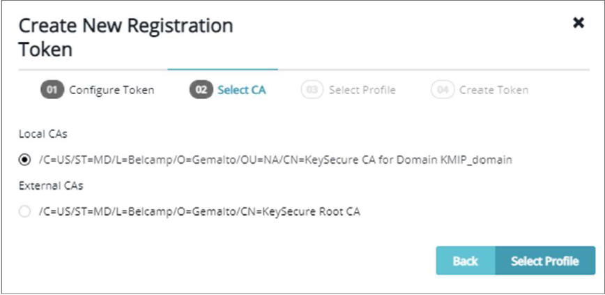 Select CA
