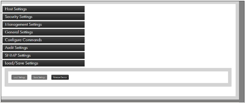 Load/Save Settings