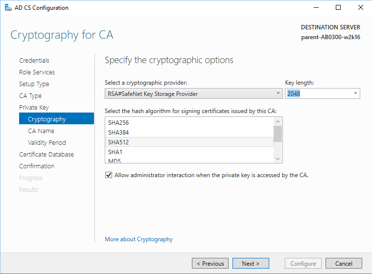 Crypto for CA 2