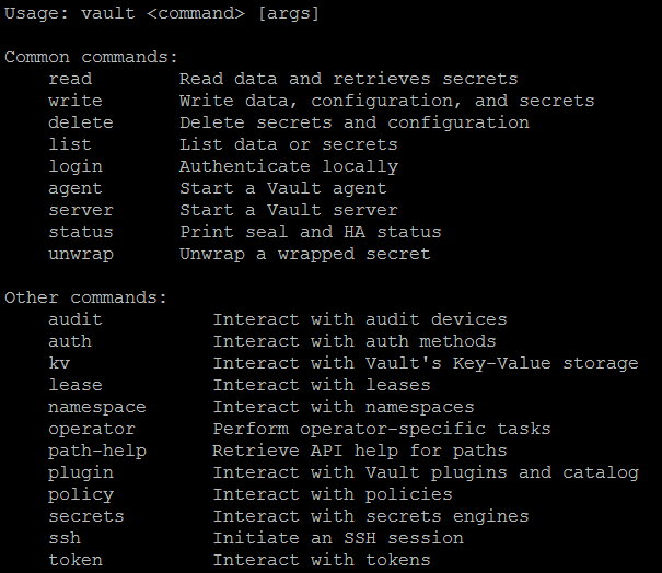 Vault Binary Check