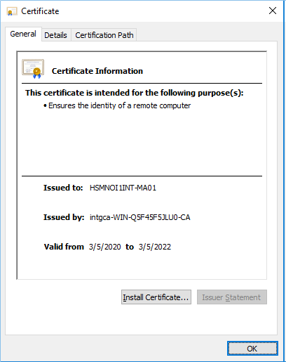 Tomcat Certificate