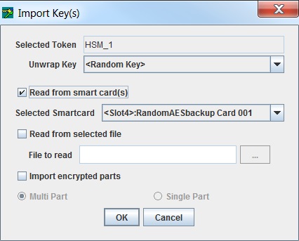 KMU Import Keys