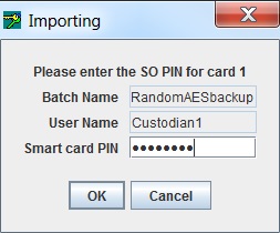 KMU Import From Smart Card