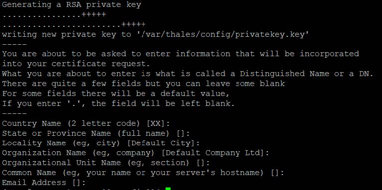 RSA private key