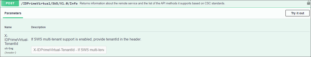 Sample Request