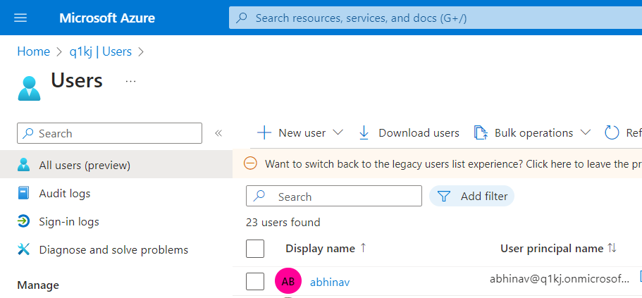 Users
