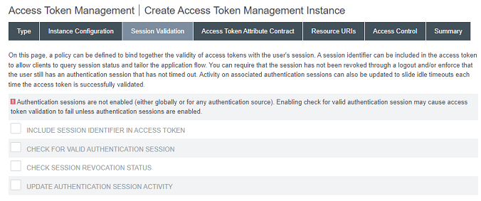 Session Validation