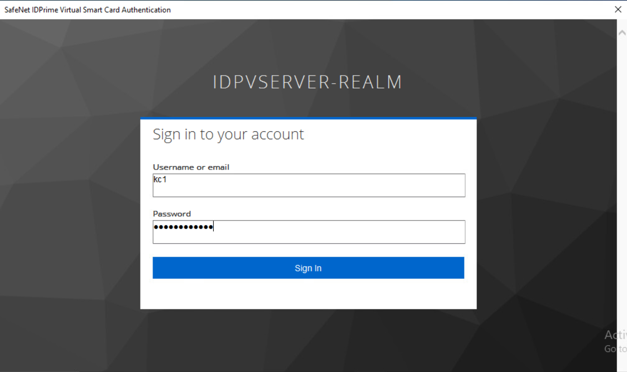 Login Page