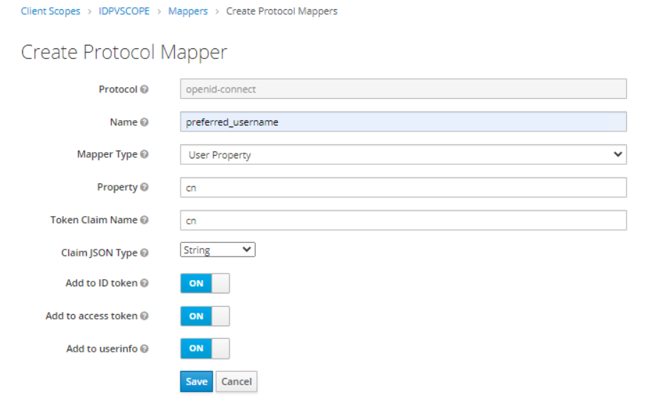 User Mapper Type