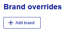 Add brand