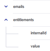 Expand and collapse icons