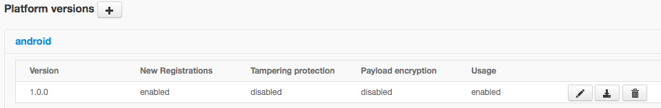 Example config from IDAAS-core