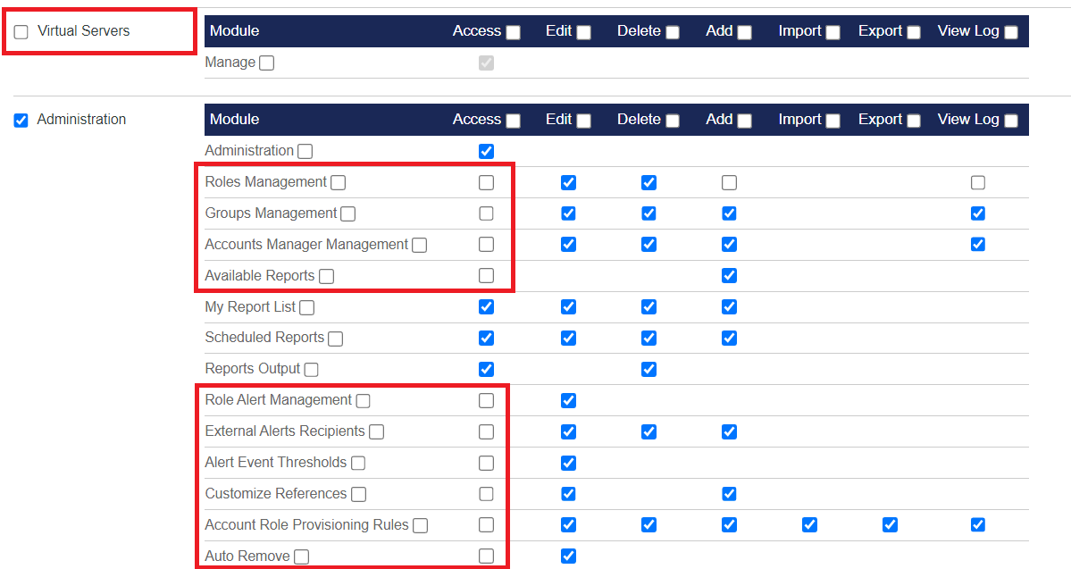 On-Boarding Role Settings On-Boarding Role Settings