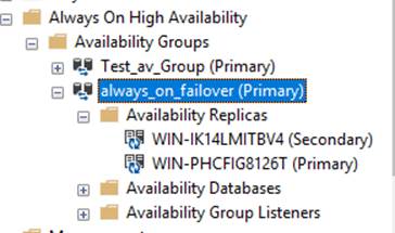 Checking availability of replicas Check Replicas