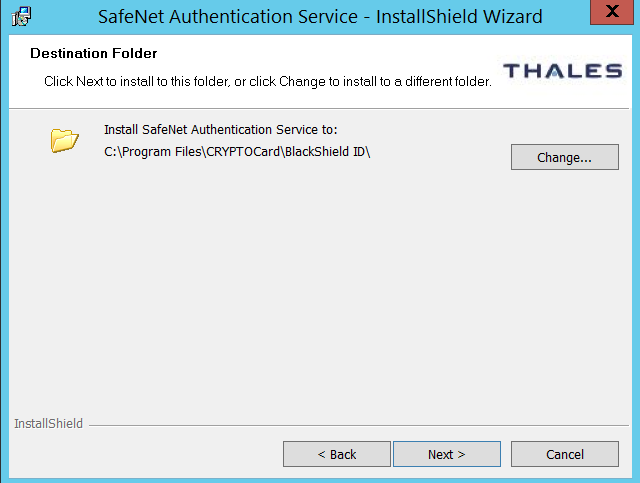 Changing destination folder Destination Folder