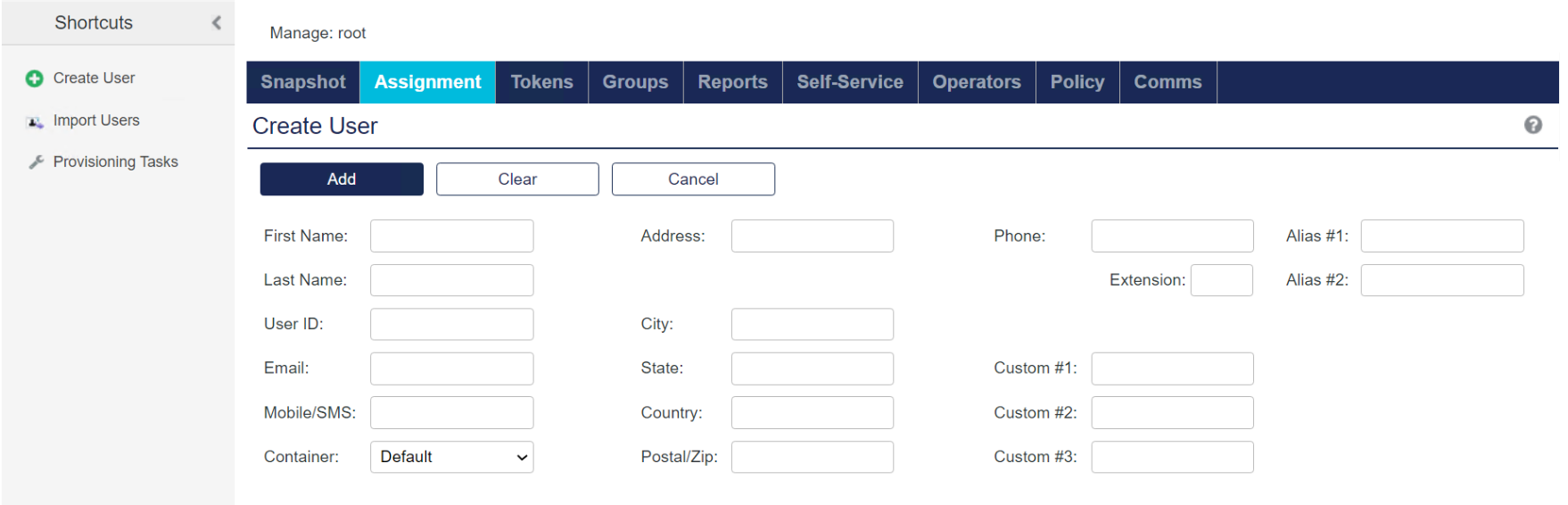 Create User alt_text