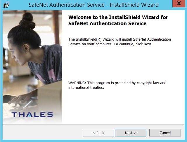 Installation Welcome Screen InstallShield Wizard