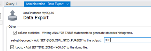 Data Export Data Export