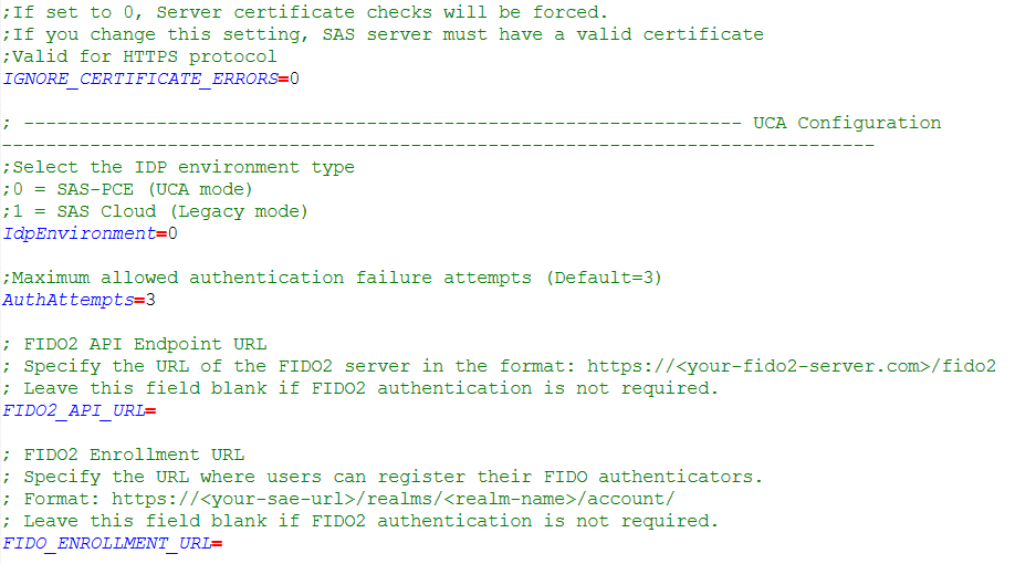 MFA initialization file