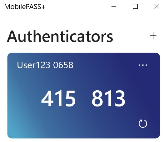 SafeNet MobilePASS+ token SafeNet MobilePASS+ token
