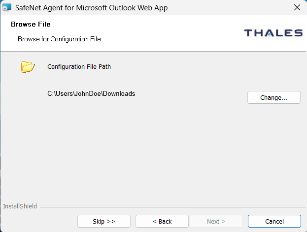 Select Configuration File