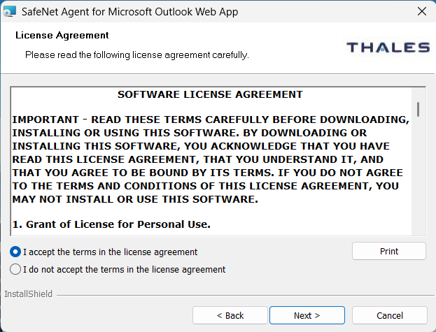 License Agreement