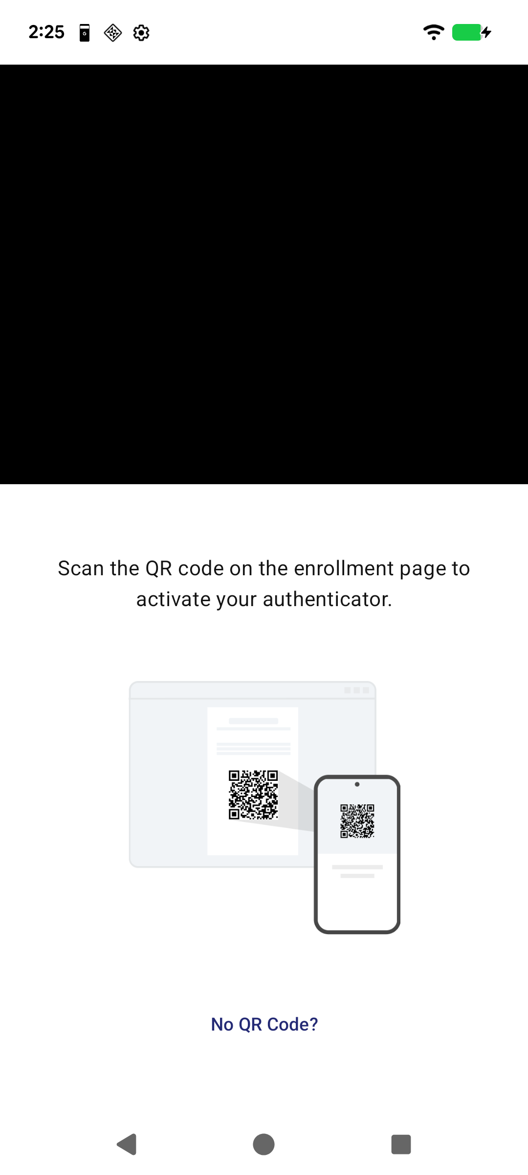 MobilePASS+ QR Code Reader