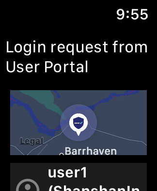 Login request