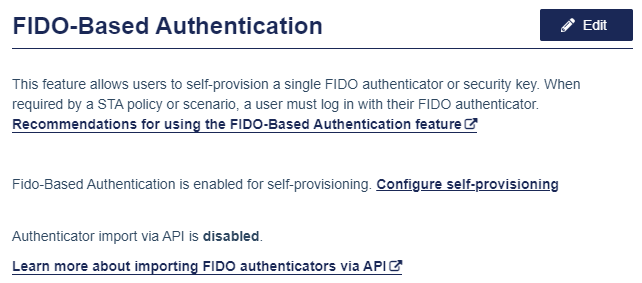 Fido-Based Authentication