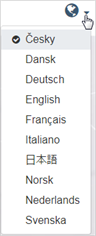 Available languages