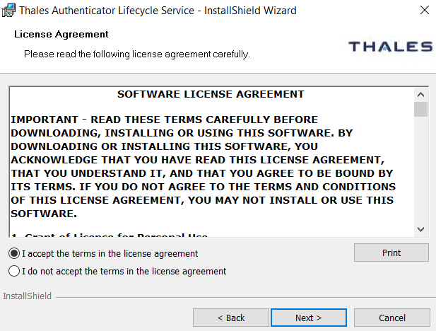 ThalesAuthenticatorLifecycleManager