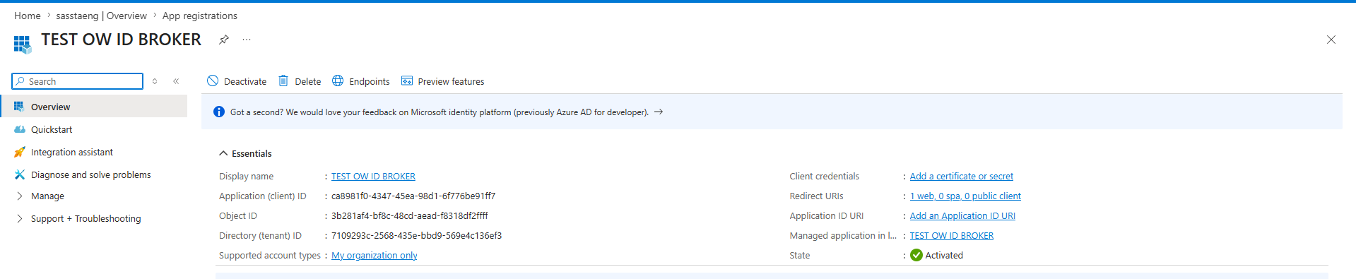 click to zoom External IDP and Identity Broker setup